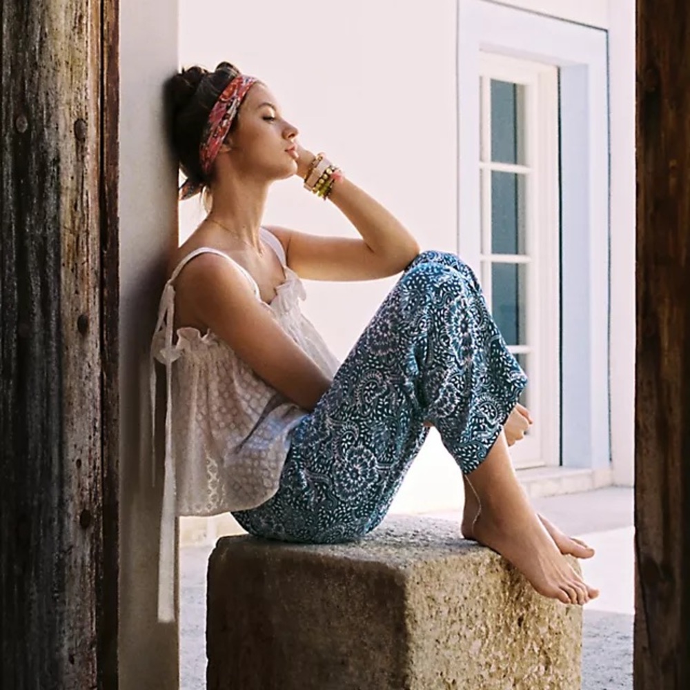 Maeve Anthropologie Anika Floral Pants- Small‎